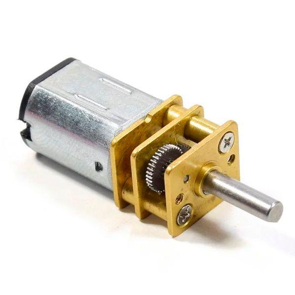 Motor Engranado N20 De 6V 100RPM Para Sistemas De Control Con Alta Precisión MR6100