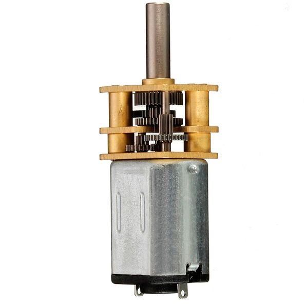 Motor Engranado N20 De 6V 100RPM Para Sistemas De Control Con Alta Precisión MR6100