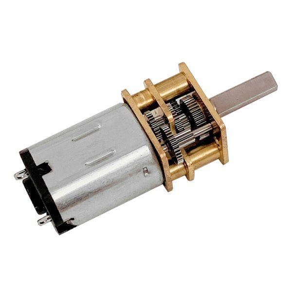 Motor Engranado N20 De 6V 300RPM Para Aplicaciones De Velocidad Media MR6300
