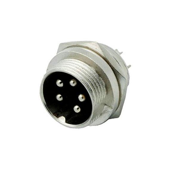 Conector Circular Macho De 5 Pines GX16 MRM30-5P