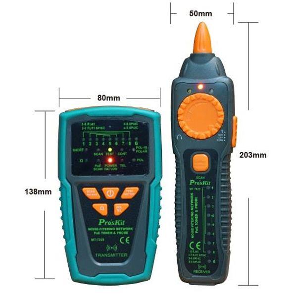 Probador De Redes Hasta 3Km PoE ProsKit MT7029