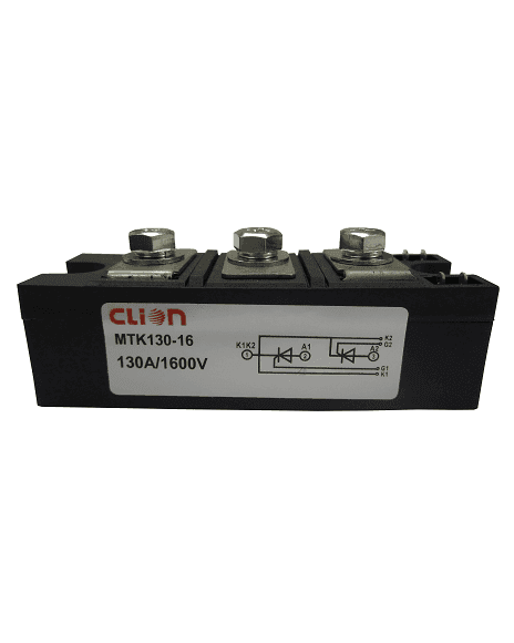 Módulo Tiristor Cátodo Común 1600V 130A Clion MTK130A