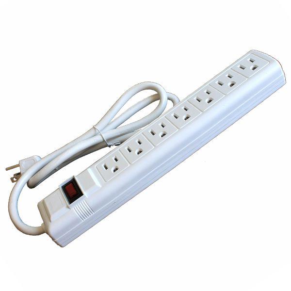 Multitoma De 7 Salidas Con Supresor De Picos MTR7
