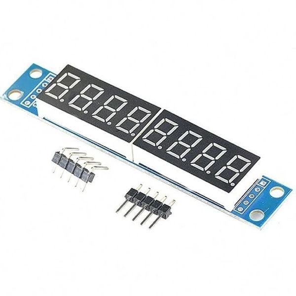 Módulo Display 8 Dígitos 7 Segmentos MX7219