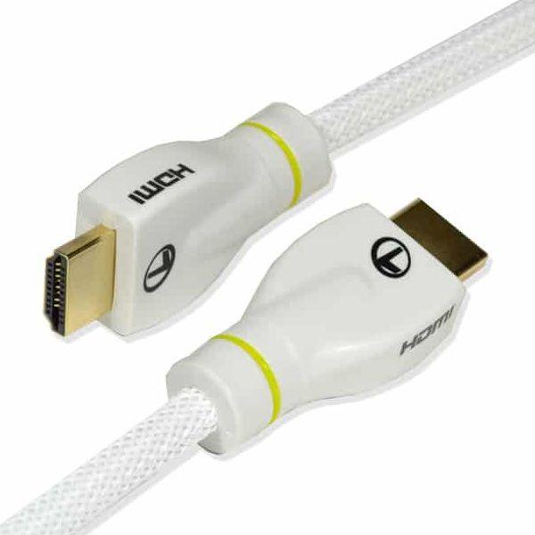 Cable De Video Hdmi Marca Logico Color Blanco 30 cm P568010