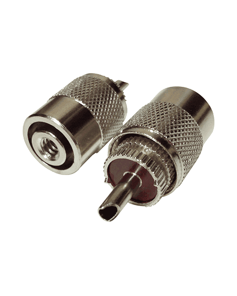 Conector Pl259 Macho Con Reductor Para Cable Rg58 PL259R