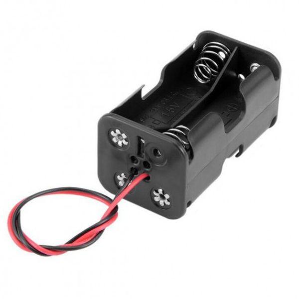 Portapilas para 4 Pilas AA LR6 PP4