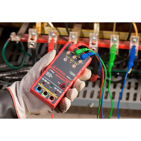 Medidor De Rotación De Fase Trifásico Amprobe PRM4