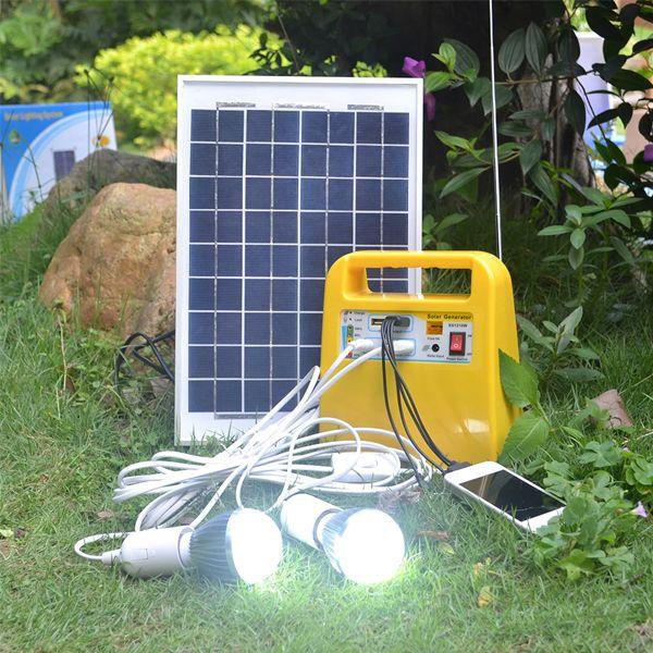 Sistema De Iluminación Solar PS1210W