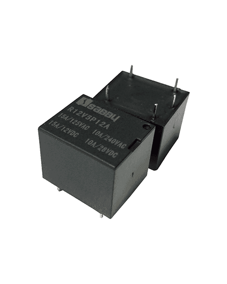 Relé Electromecánico 12Vdc/12A 5 Pines NCR R12V5P12AN