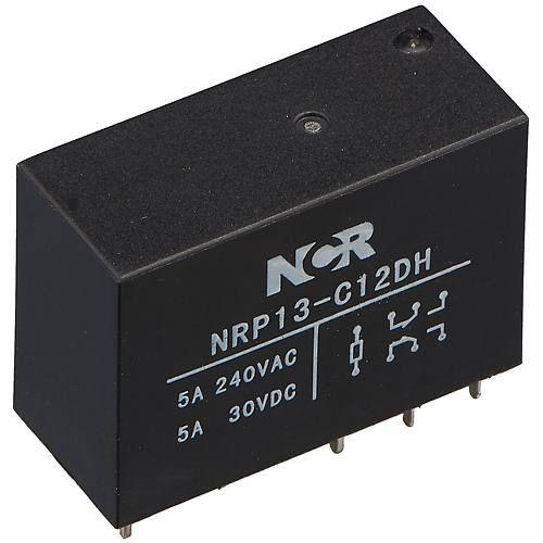 Rele De 8 Pines Para Pcb Con Bobina De 12Vdc 5A R12V8PIDC