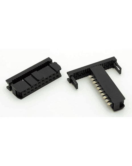 Conector Hembra Para Cable Plano Ribbon De 20 Pines R20H