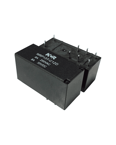 Relé 24V 8 pines 8A Sabby R248P