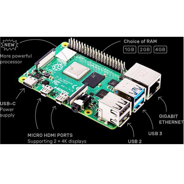 RaspberryPi4 QuadCore 4Gb 64Bit WiFi RASPBERRYPI4