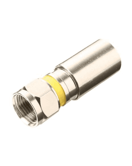 Conector Coaxial Tipo F Macho Por Presion RG-6PH