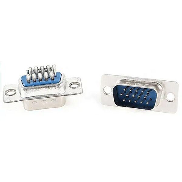 Conector DB15 Macho 3 Hileras VGA RS15M3