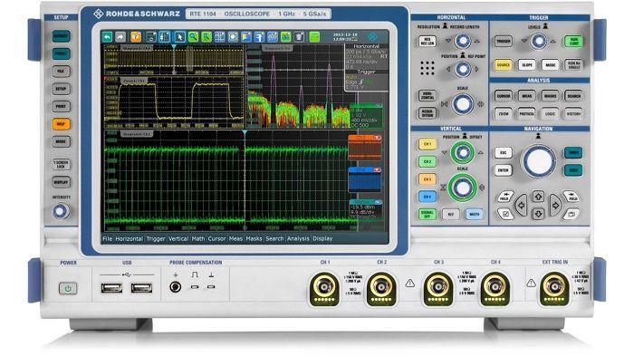 Osciloscopio Digital 2GHZ R&S RTE1204