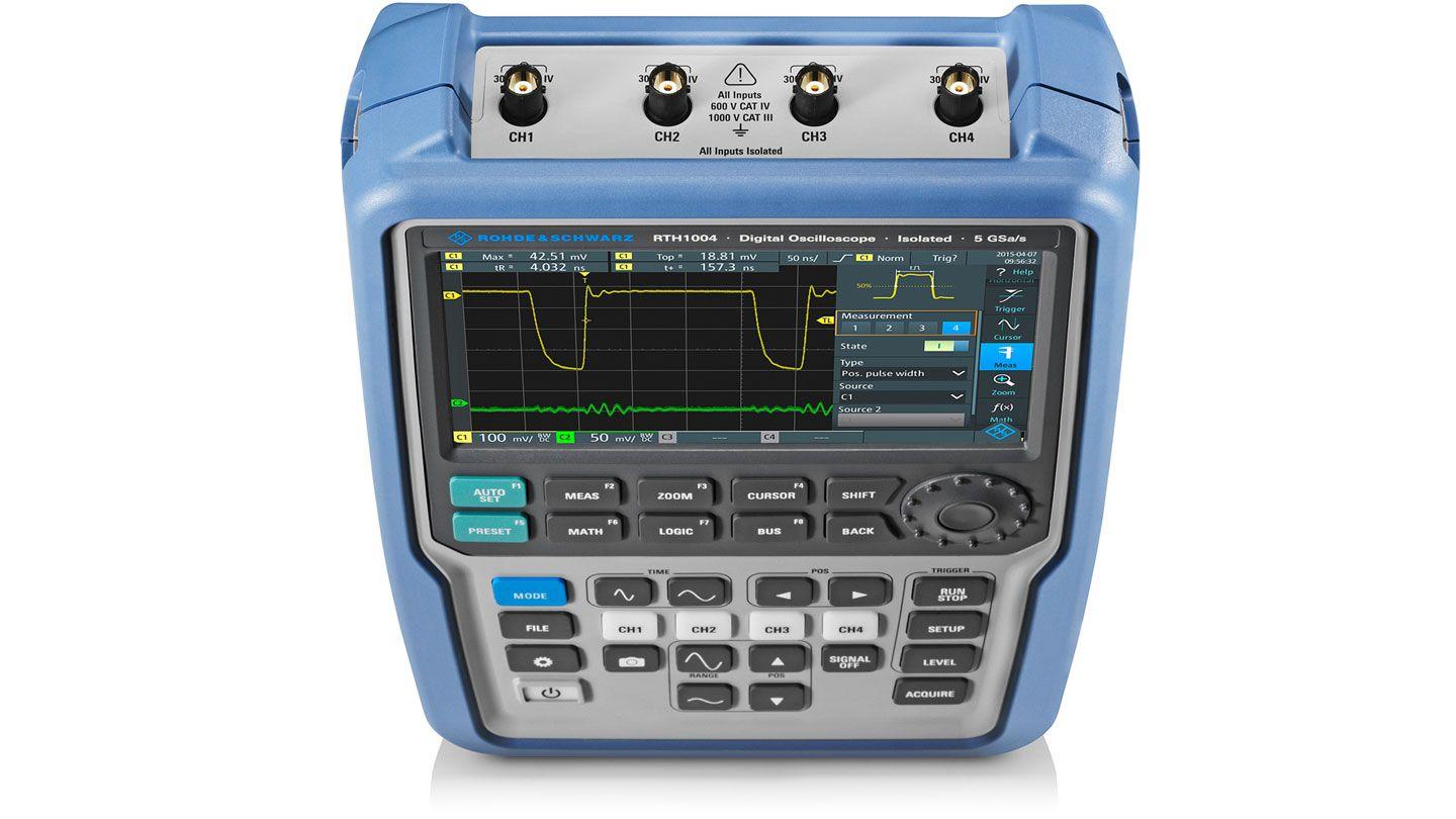 Osciloscopio Digital 60MHZ R&S RTH1004