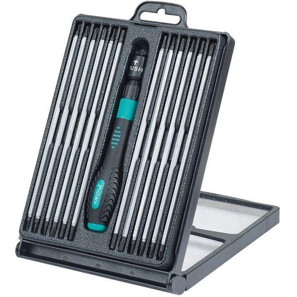 Kit Destornilladores de Precisión con Ratchet 24 en 1 Pro'sKit SD9824 