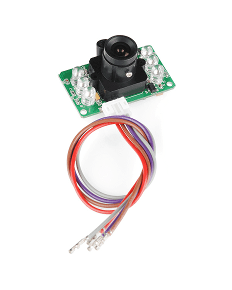 Cámara De Resolución VGA/QVGA Con Leds Infrarrojos e Interfaz TTL SEN11610