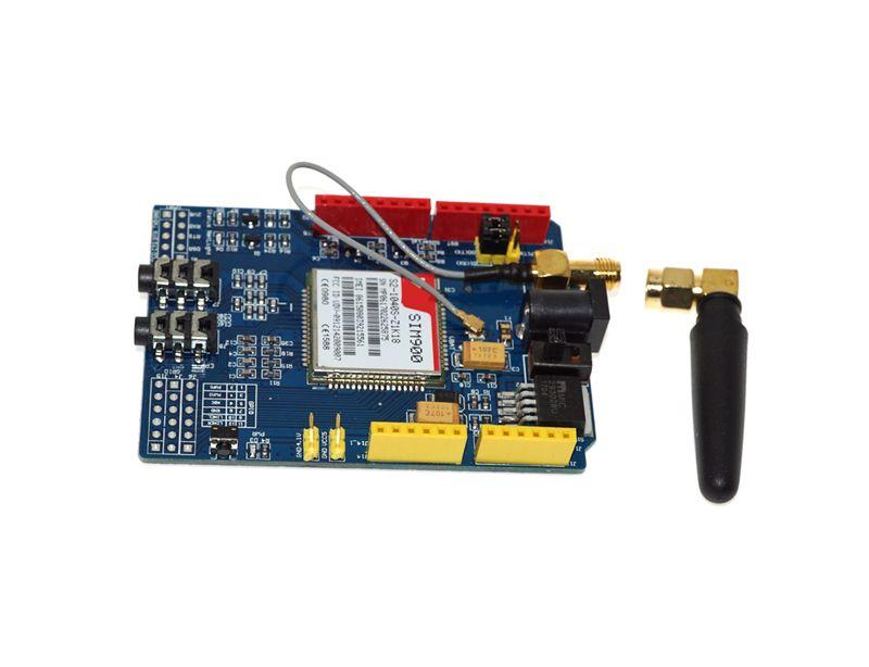 Tarjeta Ultra Compacta De Comunicación Inalámbrica Con Arduino UNO SIM900