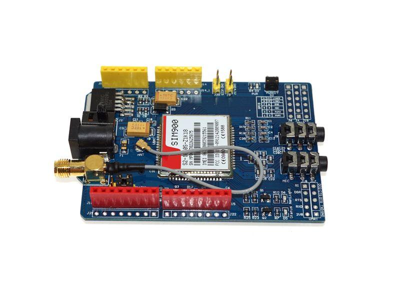 Tarjeta Ultra Compacta De Comunicación Inalámbrica Con Arduino UNO SIM900