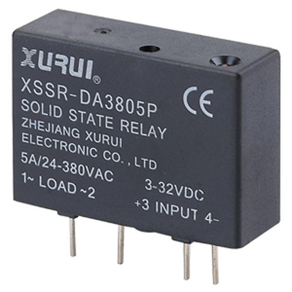 SS3805 Relé de estado solido SSR carga VAC control VDC XURUI