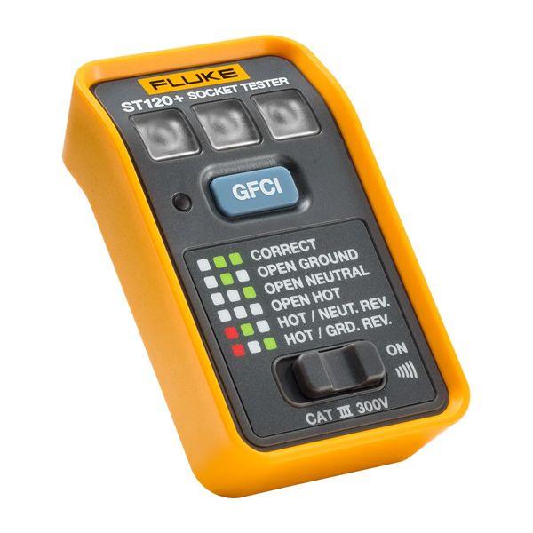 Comprobador De Enchufes GFCI Fluke ST120+