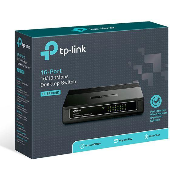 Suiche De Red 16 Puertos 10/100Mbps TL-SF1016D Tp Link SW16