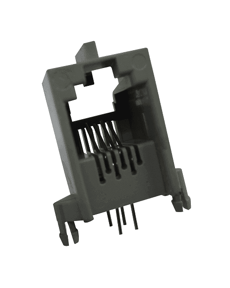 Conector Rj11 De 4 Pines Para Pcb TA084