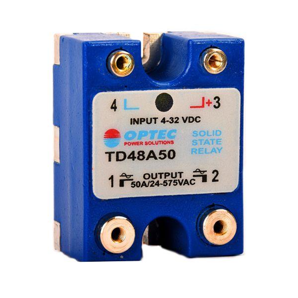 Relé De Estado Sólido 50A Dc/Ac TD48A50