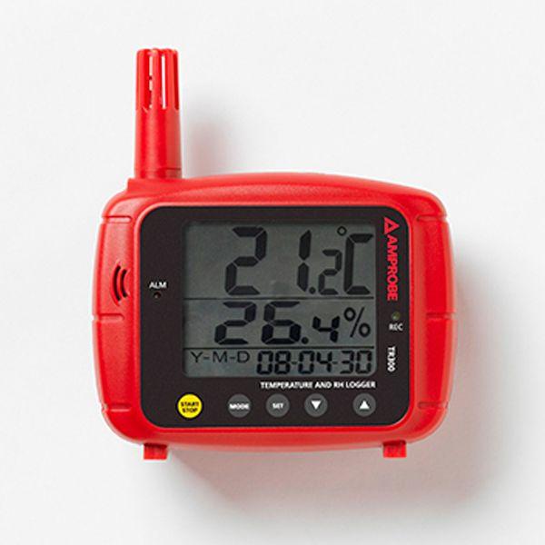 Registrador Datos De Temperatura y Humedad Relativa Amprobe TR300