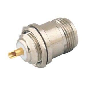 Conector Coaxial Tipo N Hembra De Chasis Para Soldar UG1102