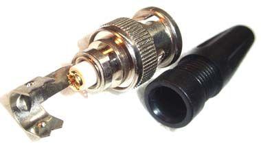 Conector Bnc Macho De Soldar Para Cable Rg58 UG88R