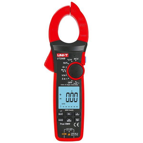 Pinza Amperimétrica Trms 1000A Uni-Trend UT206B