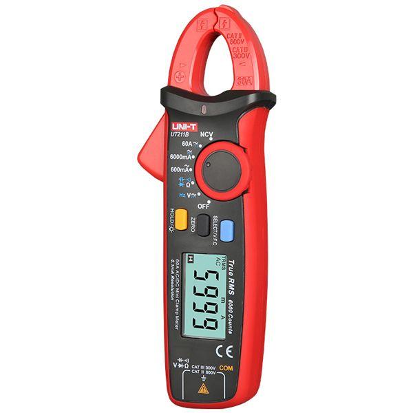 Pinza Amperimétrica 60A-600V AC/DC Uni-Trend UT211B
