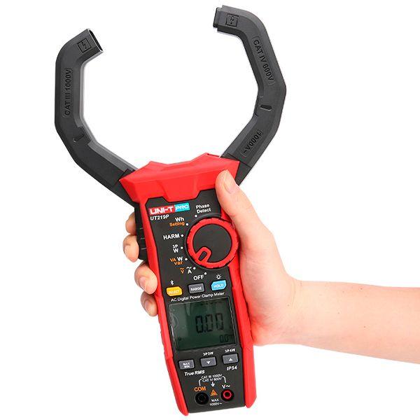 Pinza Amperimétrica de Potencia y Armónicos Unit UT219P