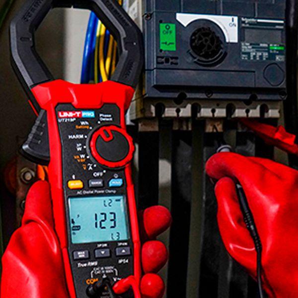 Pinza Amperimétrica de Potencia y Armónicos Unit UT219P