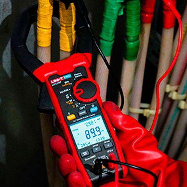 Pinza Amperimétrica de Potencia y Armónicos Unit UT219P