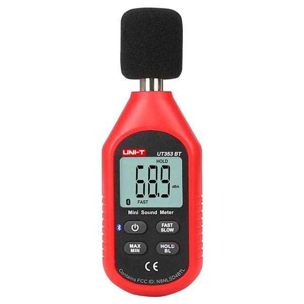 Mini Decibelímetro Bluetooth Uni-Trend UT353BT 