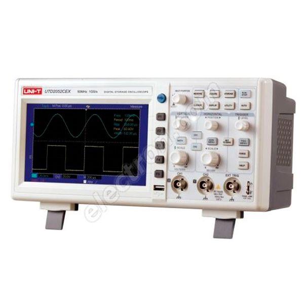 Osciloscopio Digital Dos Canales 50 MHz Unit UTD2052CEX