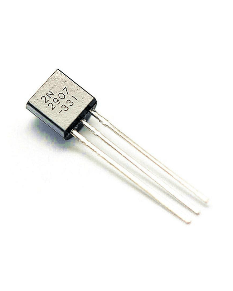 Leeds Artesano Mancha Transistor PNP Metálico Encapsulado TO-92 De 3 Pines 2N2907P - Suconel |  Tienda electrónica | Colombia