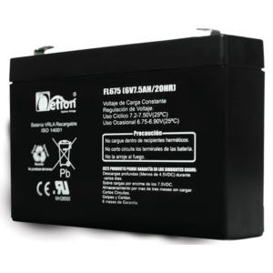 Batería Seca AGM 6V/7,5Ah Netion ES7-6NET