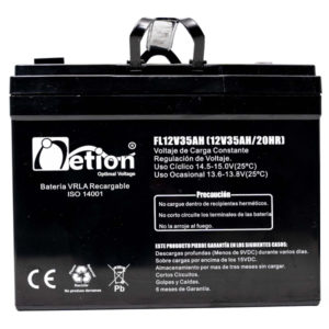 Batería seca 12V 35Ah VLRA Netion ES35-12NET