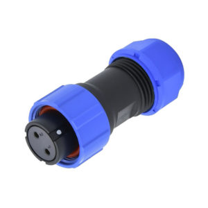 CA17-2H Conector hembra aéreo lineal IP68 2 pines