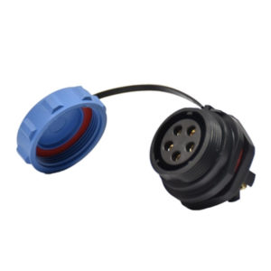 CC17-5H Conector hembra chasis IP68 5 pines SP17