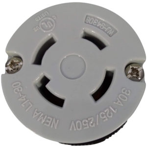 Clavija De Seguridad 30A-125/250Vac 3P+T Nema L1430 15099