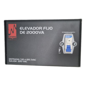 Elevador De Voltaje 2000VA 110/220Vac EF2000VA