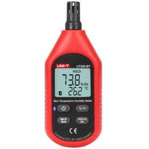 Mini medidores de humedad y temperatura con Bluetooth Unit UT333BT