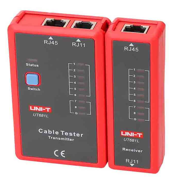 Tester Para Cables De Red Rj45 Rj11 Utp Telefonia Cable